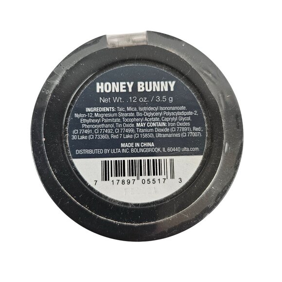 Ulta Velvet Blush Honey Bunny .12 Oz / 3.5g Warm Peach Tone Makeup Compact - Picture 3 of 6